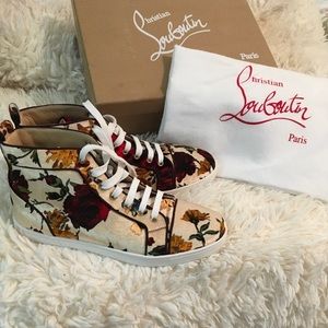 Christian Louboutin hightop sneaker